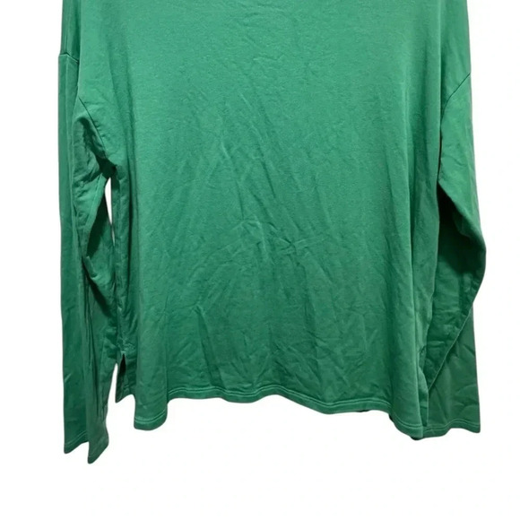 EILEEN FISHER Green pullover crewneck blouse size Small NWOT - Picture 6 of 6